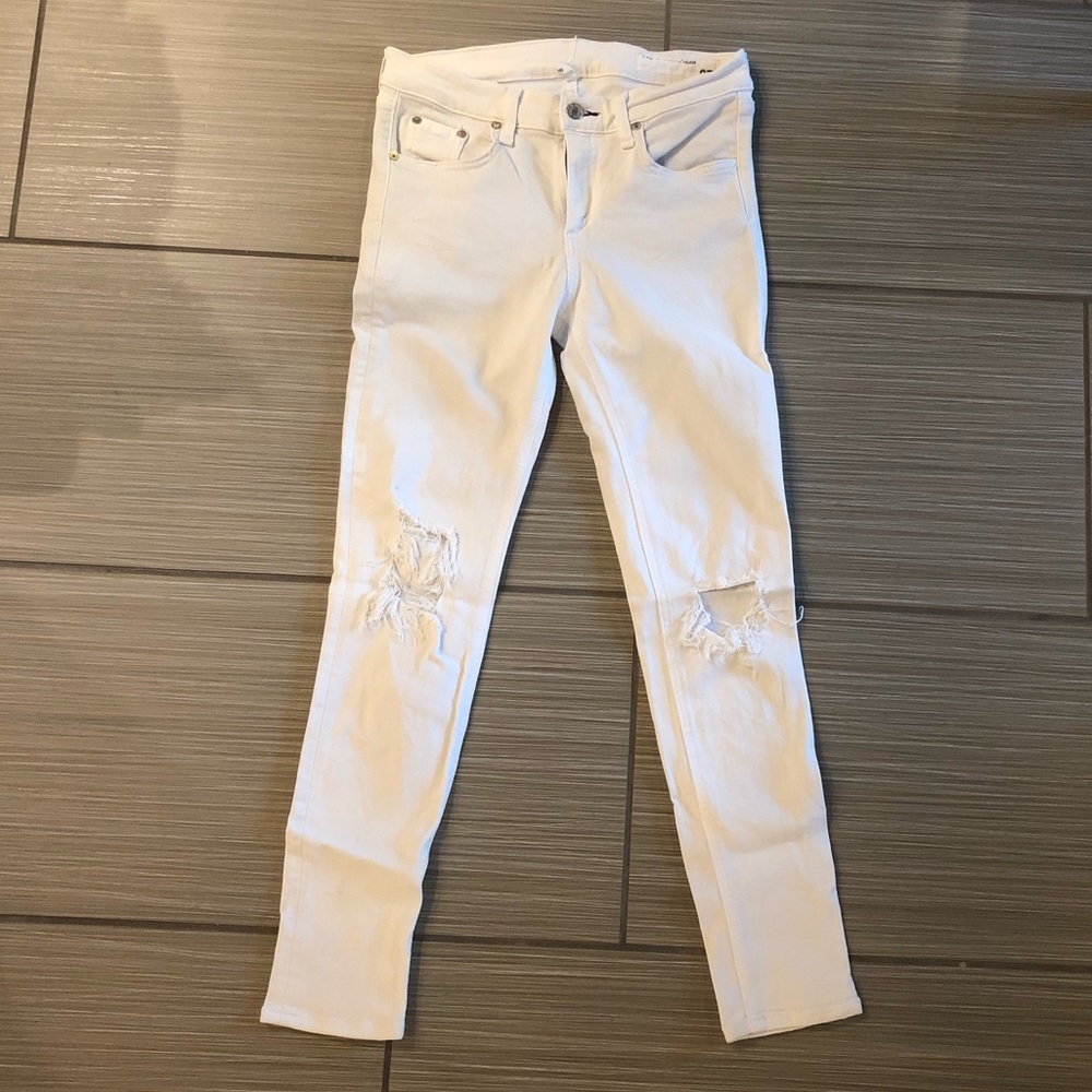 Rag & Bone Ankle Distressed Skinny